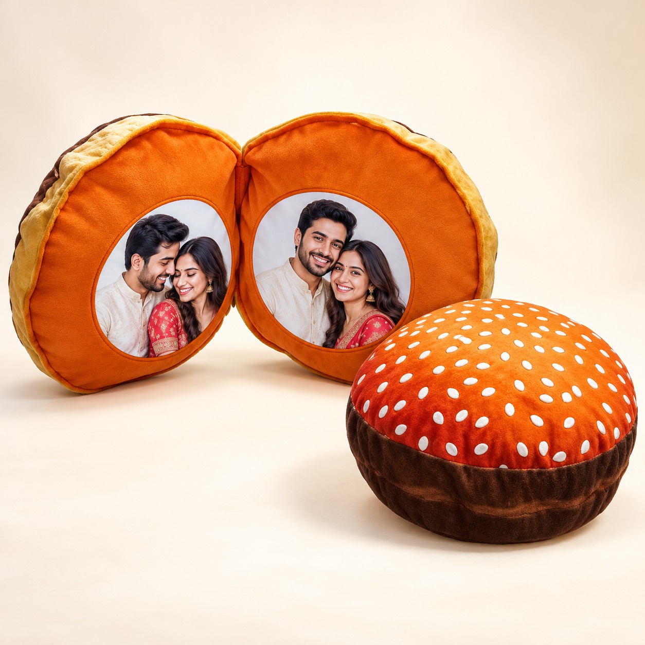 PL10 Burger Photo Pillow 16x16
